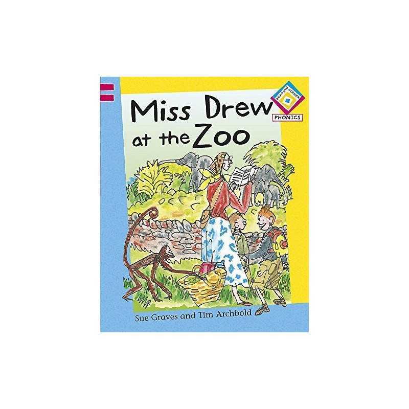 Reading Corner Phonics: Miss Drew at the Zoo by Graves, Sue Paperback Book The