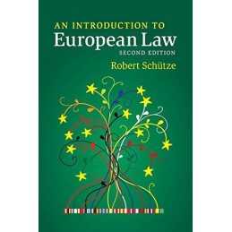 An Introduction to European Law by Schutze, Robert Book
