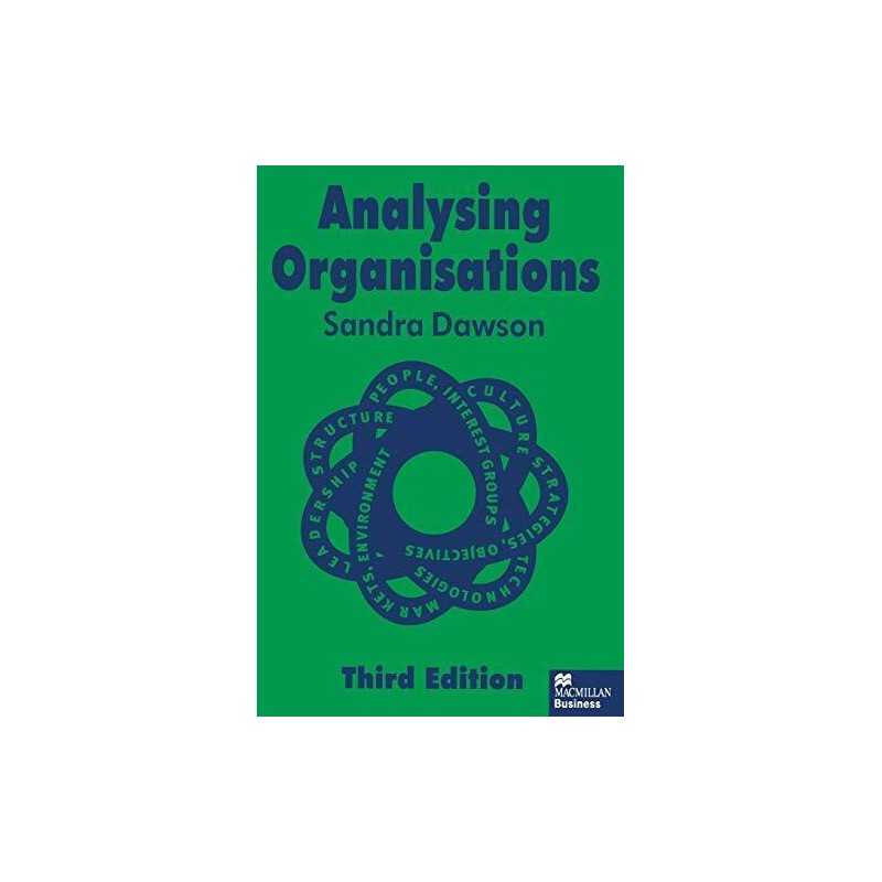 Analysing Organisations by Dawson, Sandra Paperback Book