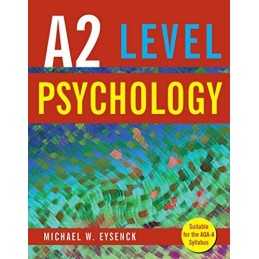 A2 Level Psychology by Eysenck, Michael W. Paperback Book