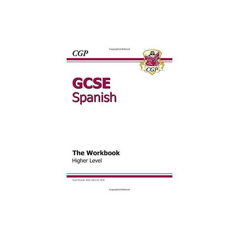 GCSE Spanish Workbook - Higher (A*-G course) by Books, Cgp Paperback Book The
