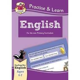 New Practise & Learn: English for Ages 6-7 (CGP Home Learning) by CGP Books The