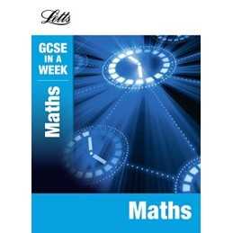 Maths (Letts GCSE in a Week Revision Guides) by Mapp, Fiona Book  Fast