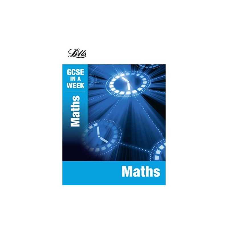 Maths (Letts GCSE in a Week Revision Guides) by Mapp, Fiona Book  Fast