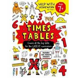 Help With Homework Age 7+: Times Tables (HWH Expert 7+) by autumn (AUU29) Book