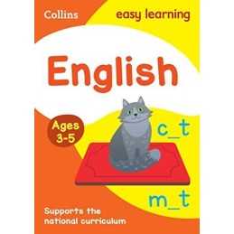 English Ages 3-5: Prepare for school with easy home l... by Collins Easy Learnin