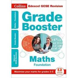 Edexcel GCSE 9-1 Maths Foundation Grade Booster (Grades 3-5):... by Collins GCSE