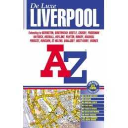 A-Z Liverpool Deluxe Street Atlas by Geographers A-Z Map Company Paperback The