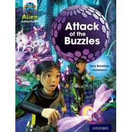 Project X: Alien Adventures: Turquoise: Attack of the Buzzles by Bradman, Tony