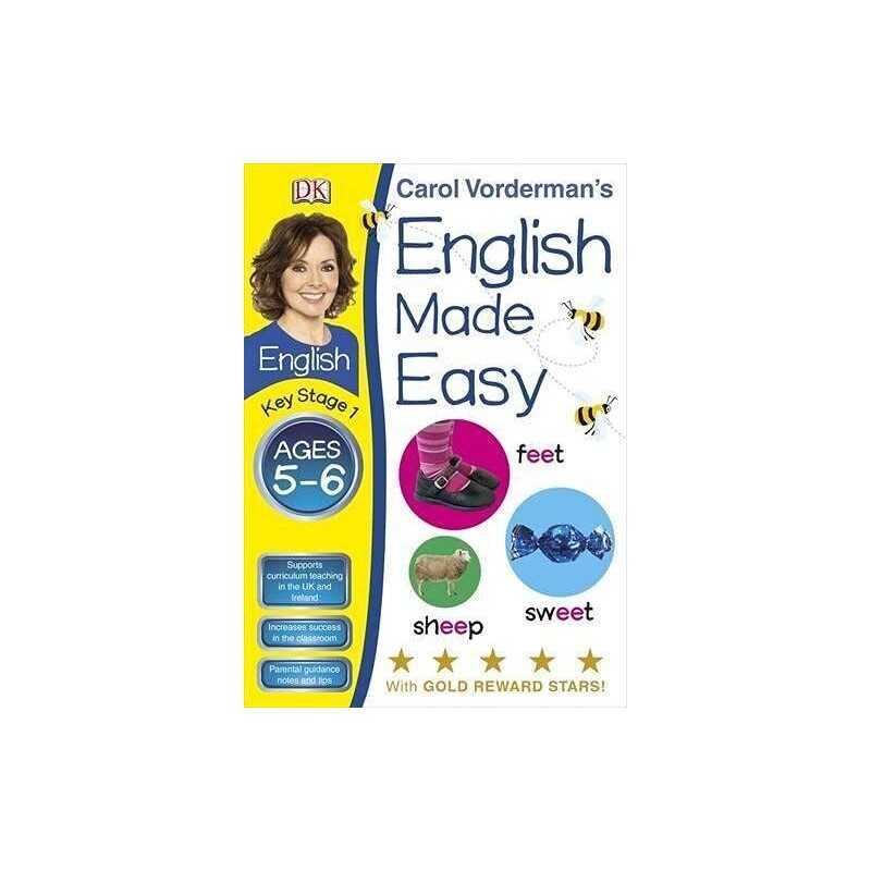 English Made Easy Ages 5-6 Key Stage 1 (Carol V... by Vorderman, Carol Paperback