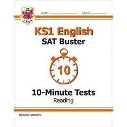 KS1 English SAT Buster 10-Minute Tests: Reading (for the 2021 te... by CGP Books