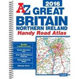 A-Z Great Britain Handy Road Atlas 2016 (Road Atlas A5) by Geographers A-Z Book