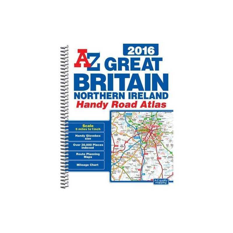 A-Z Great Britain Handy Road Atlas 2016 (Road Atlas A5) by Geographers A-Z Book