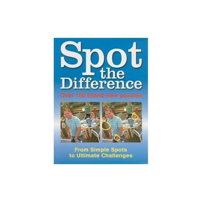 Spot the Difference: 100 Brand-New Puzzles Book