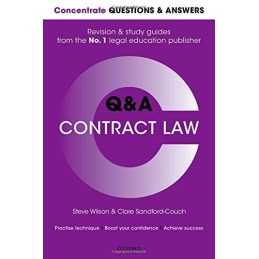 Concentrate Questions and Answers Contract Law: Law Q... by Sandford-Couch, Clar