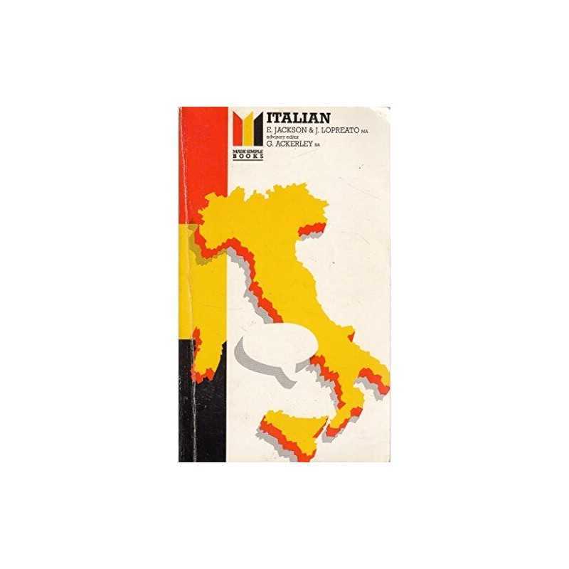 Italian (Made Simple Books) by Lopreato, Joseph Paperback Book  Fast