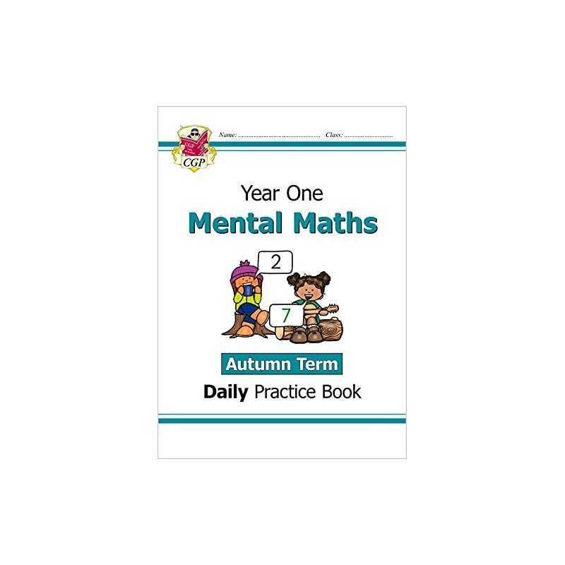 KS1 Mental Maths Year 1 Daily Practice Bo..., CGP Books