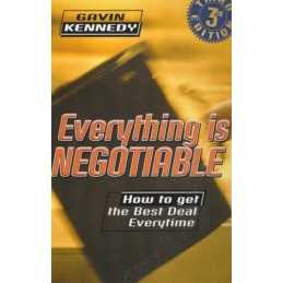 Everything Is Negotiable by Kennedy, Gavin Paperback Book