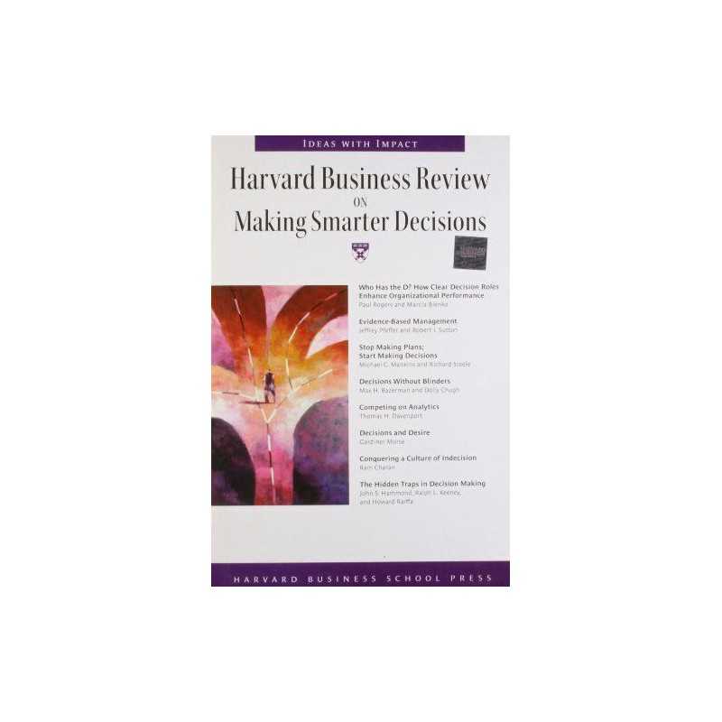 Harvard Business Review on Making Smarter D... by Harvard Business Sch Paperback