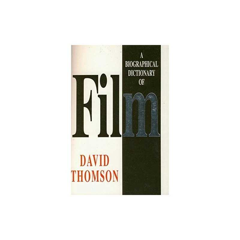 A Biographical Dictionary of Film by Thomson, David Hardback Book  Fast