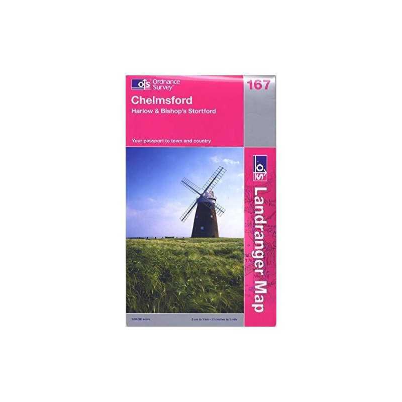 Chelmsford, Harlow & Bishops Stort..., Ordnance Survey