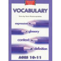 Vocabulary, Term By Term Photocopiables... by Johnson, Sally Mixed media product