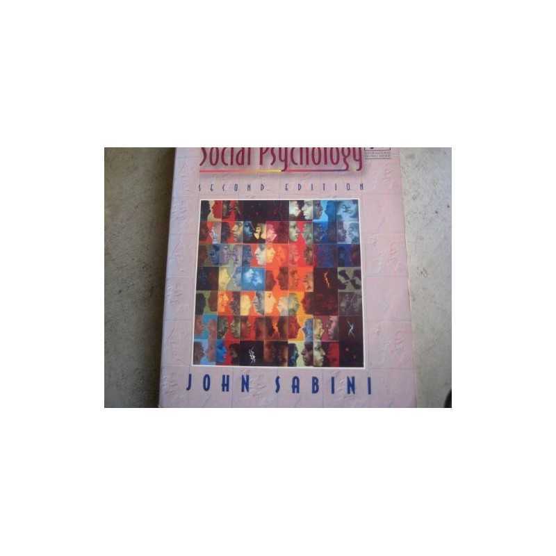Social Psychology by Sabini, John Paperback Book