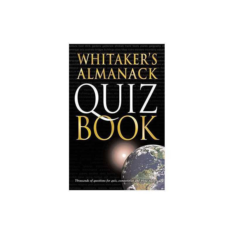 Whitakers Almanack Quiz Book (WhitakerS) Paperback Book