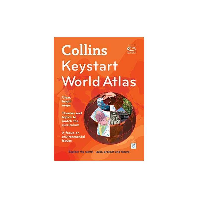 World Atlas: Keystart offers a range of atlases and... by Collins Maps Paperback