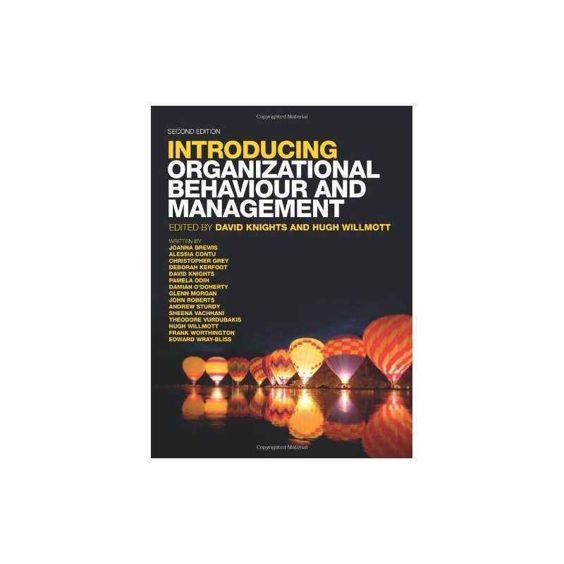 Introducing Organizational Behaviour and Management by Willmott, Hugh Book The