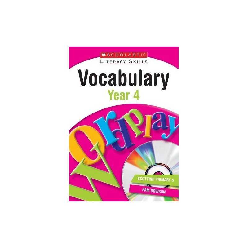 Vocabulary Year 4 (New Scholastic Liter..., Dowson, Pam
