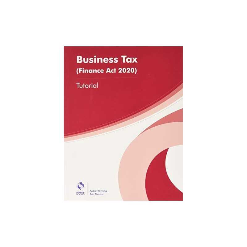 BUSINESS TAX (FA20) - TUTORIAL, Thomas, Bob