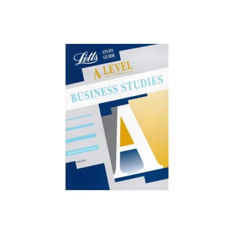 A Level Study Guide: Business Studies by Floyd, David Paperback Book