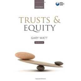 Trusts and Equity by Watt, Gary Book