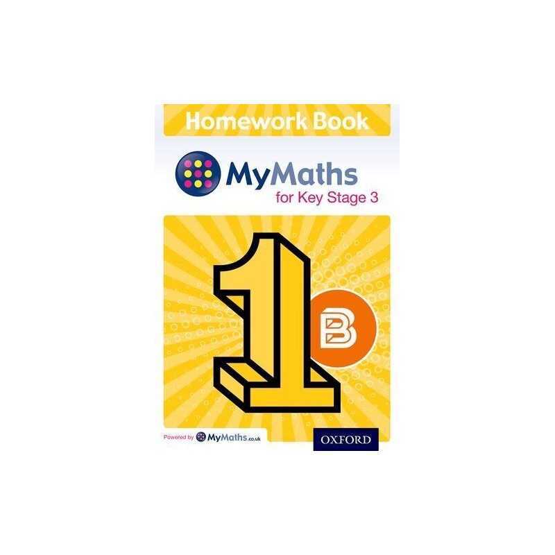 Mymaths for Ks3 Homework Book 1b Single by Ledsham Book