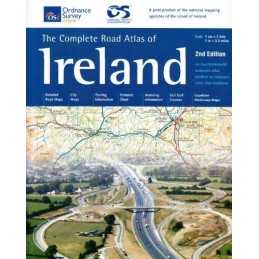 Complete Road Atlas of Ireland: An Tsuir... by Ordnance Survey Irel Spiral bound