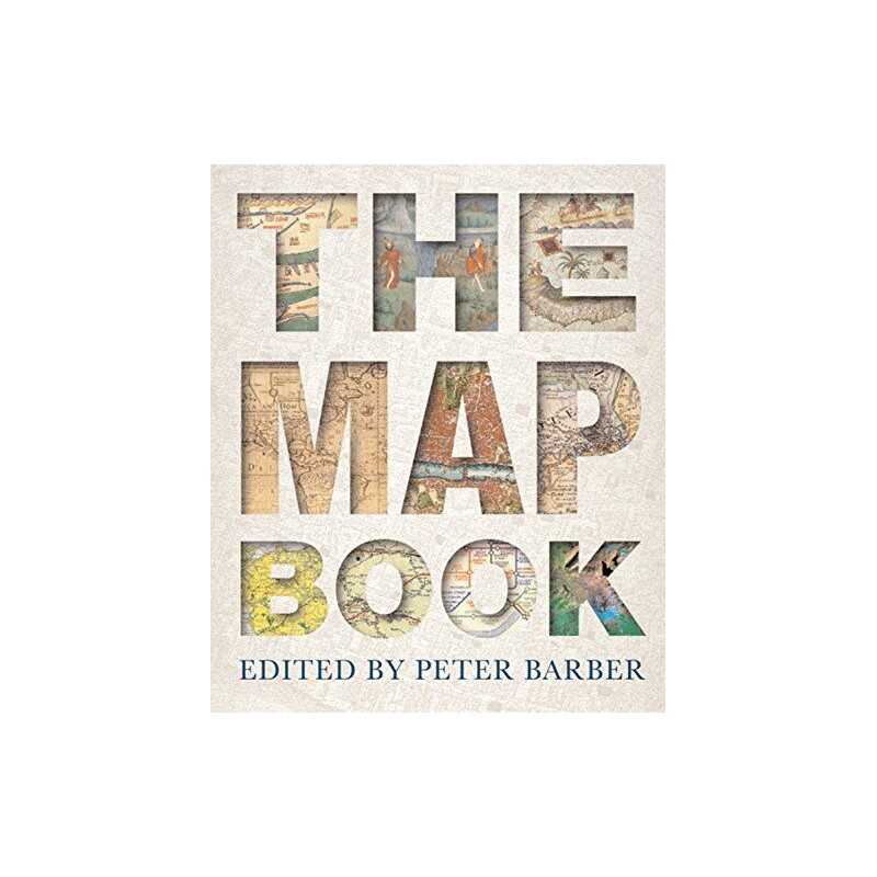 The Map Book by Barber, Peter Hardback Book