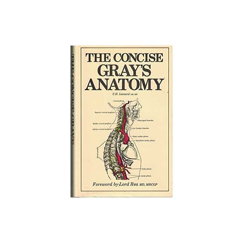 The Concise Grays Anatomy by Henry Gray Hardback Book