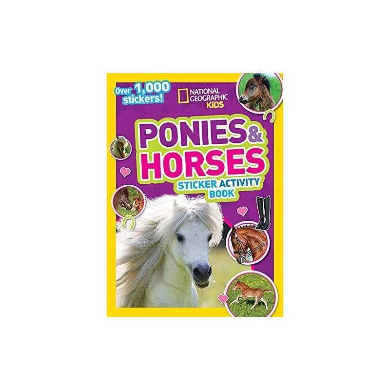 National Geographic Kids Ponies and Horses Sticker Ac... by National Geographic