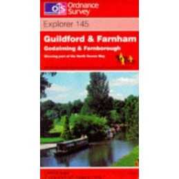Guildford and Farnham (Explorer Maps) by Ordnance Survey Sheet map, folded Book
