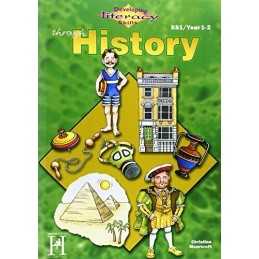 Developing Literacy Through History: KS1 - Y... by Christine Moorcroft Paperback
