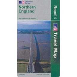 Northern England (Road Map) by Ordnance Survey Sheet map, folded Book