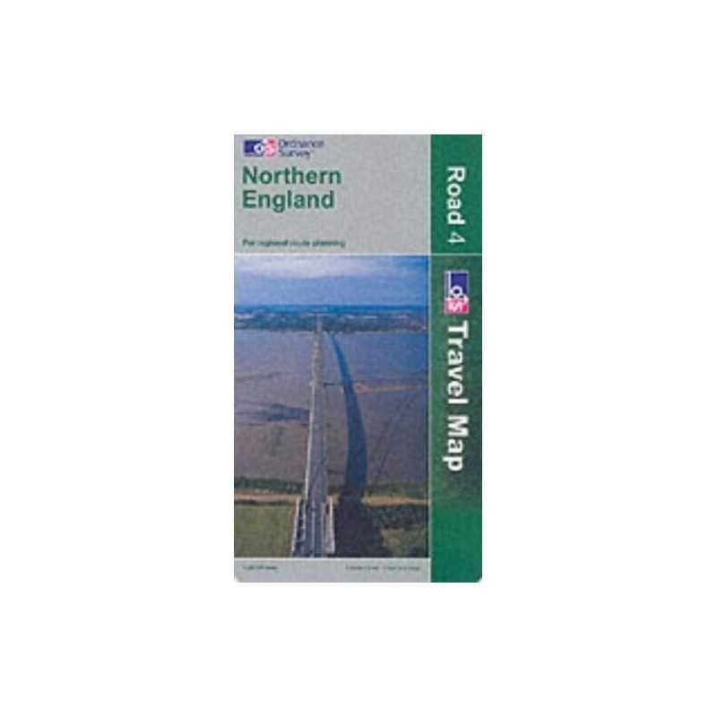 Northern England (Road Map) by Ordnance Survey Sheet map, folded Book
