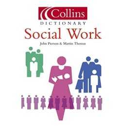 Social Work (Collins Dictionary of) by Thomas, Martin Paperback Book
