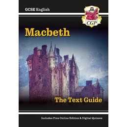 Grade 9-1 GCSE English Shakespeare Text Guide - Macbet... by CGP Books Paperback