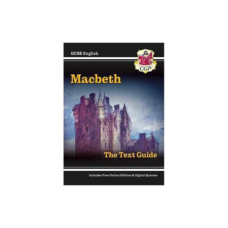 Grade 9-1 GCSE English Shakespeare Text Guide - Macbet... by CGP Books Paperback