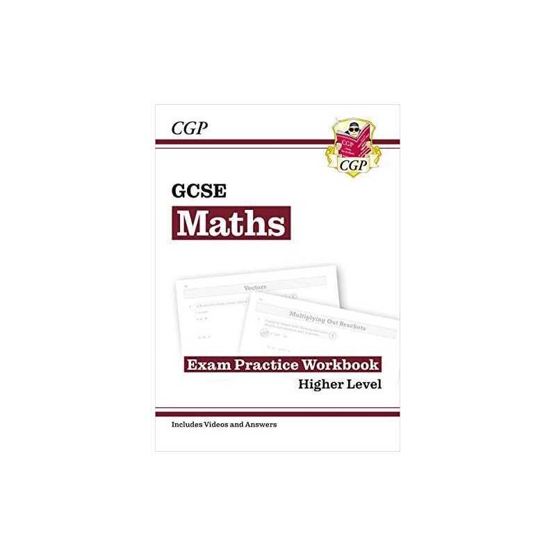 GCSE Maths Exam Practice Workbook: Higher - for the Grade 9-1 C... by Books, Cgp