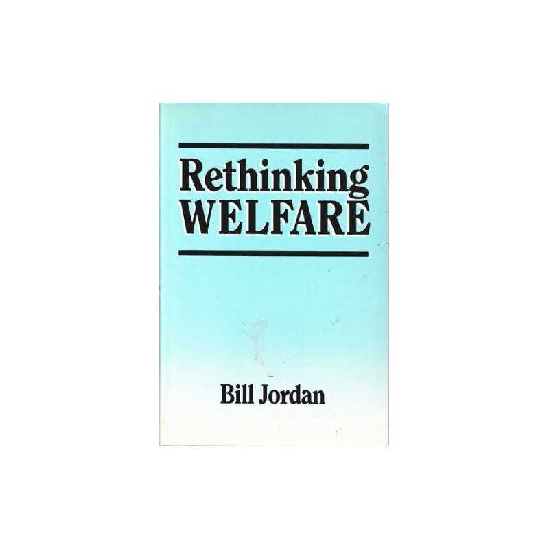 Rethinking Welfare by JORDAN Paperback Book