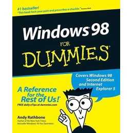 Windows 98 For Dummies by Rathbone, Andy Paperback Book