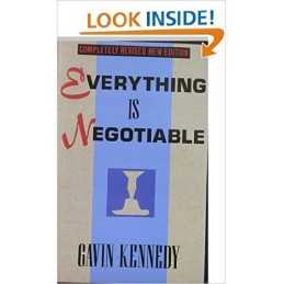 Everything is Negotiable by Kennedy, Gavin Hardback Book